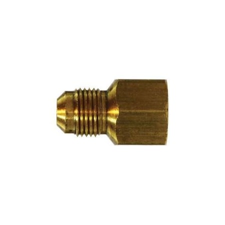 Midland Industries ADAPTER 5/8IN MALE FLARE 3/4IN FNPTF BRS 10245