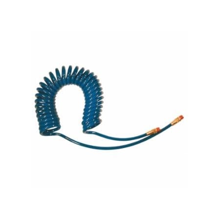 Coilhose Pneumatics Flexcoil Polyurethane Air Hoses, 3/4 in O.D., 0.467 in I.D., 25 ft 166-PR12-25B-B