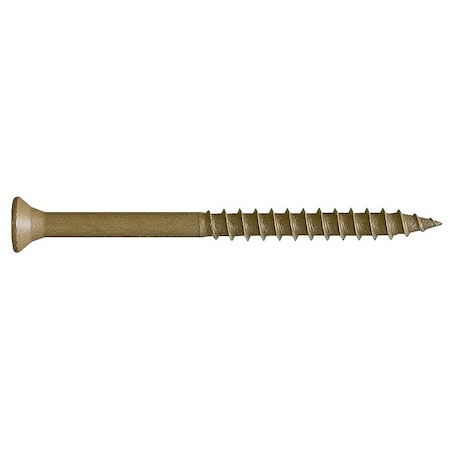 Camo Deck Screw, #9 x 3 in, Steel, Torx Drive 0356179