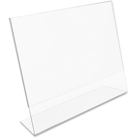 Deflecto Desk Sign Holder, Slanted, 11X8.5" 66701