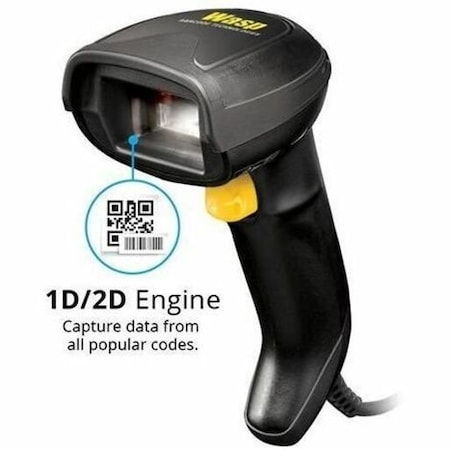 Wasp Technologies WDI4700 2D SCANNER DIGITAL IMAGER BARCODE SCANNER, USB - 1MP OPTICS FOR EXC 633809007149
