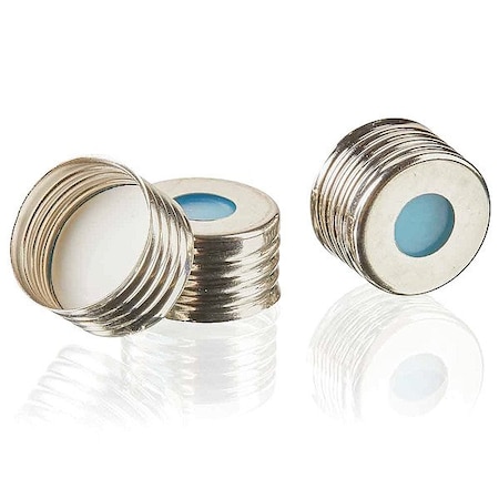 Globe Scientific Lab Bottle Caps, PK100 9050000CAP-SM-WB