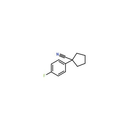 Ak Scientific 1-(4-Fluorophenyl)cyclopentanecarbonitrile (250mg), CAS 83706-50-7 2887AC-250mg