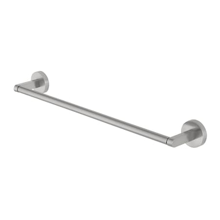 Gliderite Hardware Alpine Collection 18 in. Towel Bar Satin Nickel Bathroom Hardware 9018-RD-SN-1