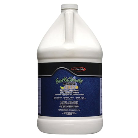 Quest Specialty EARTH SCENTS SUPERBUGZ Citrus Enzyme Treatment for Organic Waste Gallon. 2840G-1