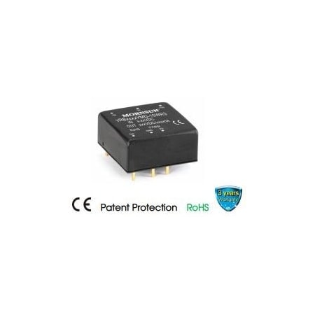 Mornsun 15W isolated DC/DC converter in DIP package, Wide input and regulated single VRB2412YMD-15WR3