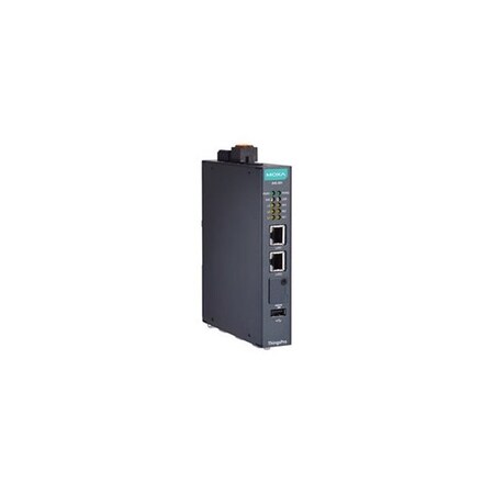 Moxa Advanced IIoT gateways with Arm Cortex-A7 dual-core 1 GHz processor, 1 CAN AIG-301-EU-AZU-LX
