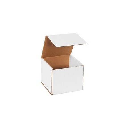 Bubblefast 50-7 x 7 x 6'' White Corrugated Mailers, 50PK BFM776