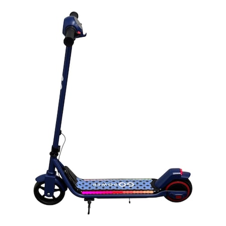 Gopowerbike GoGlide E-Scooter with 10 MPH Max Speed and 130W Motor ESK1BLU