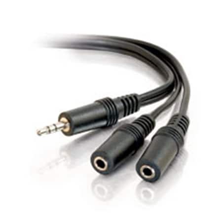 Fasttrack 6Ft 3.5Mm Stereo Male To 3.5Mm Stereo Female Y-Cable FA721245