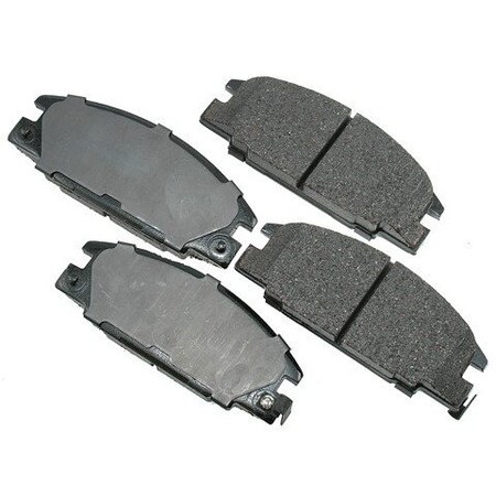Akebono 88-96 Honda/Isu Tk-Amigo/Passpt/Pu/Ro-Fr Proact Disk Pad, Act363 ACT363