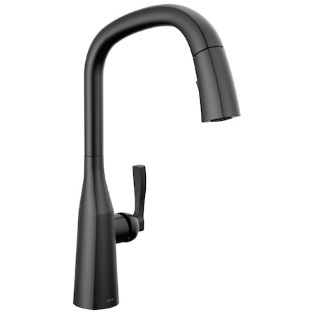 Delta Stryke Single Handle Pull-Down Kitchen Faucet 9176-BL-DST