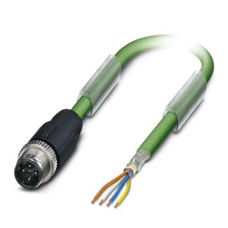 Phoenix Contact SAC-4P-M12MSD/15 0-933 Bus system cable 1524336