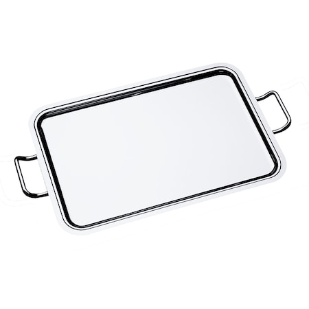 Mepra Novecento Tray with Handles 19.69" - 1 Piece - Stainless Steel 20014450