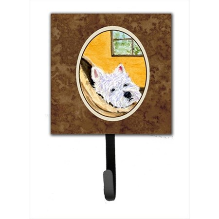 Carolines Treasures 4.25 x 6 in. Westie Leash Or Key Hook SS8785SH4