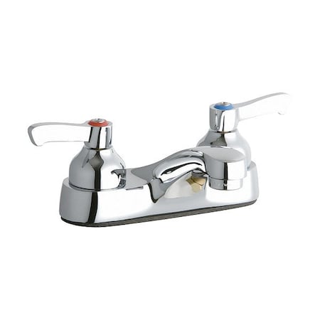 Elkay Handle-Operated Faucet, Manual, Arc LK402L2