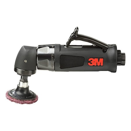 3M AirDiscSander, 1/4in, NPT, RightAngle 28329