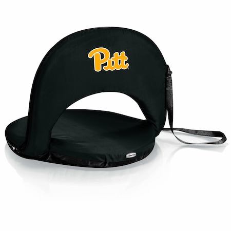 Picnic Time Family Of Brands NCAA Pittsburgh Panthers Oniva Stadium Seat - Reclining Bleacher Seat with Back Support 626-00-179-504-0