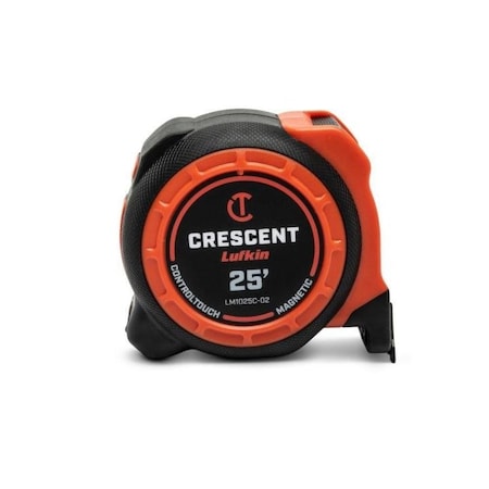 Crescent Lufkin Power Tape, 25', Control Series, Mag LM1025C-02