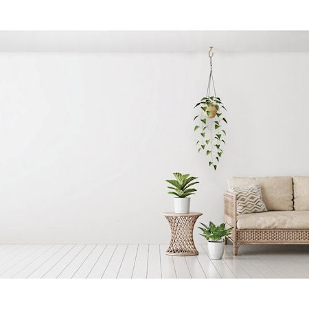 National Hardware 6'' White Ceiling Hook N275-206