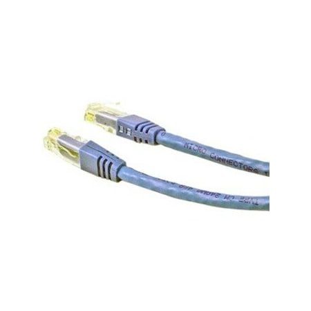 Micro Connectors 100 ft. Augmented Cat6A 10GbE UTP Cable, Blue E09-100BL