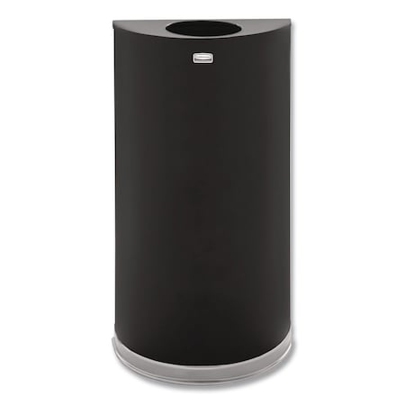 Rubbermaid Commercial 12 gal. Round Trash Can FGSO1220PLBK