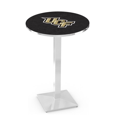 Holland Bar Stool Co 36" Chrome Central Florida Pub Table, 36" dia. Top L217C3636CenFla