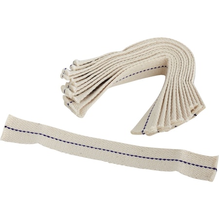 American Wick 1''x8'' Flat Lamp Wick, 12 Count LWB-02