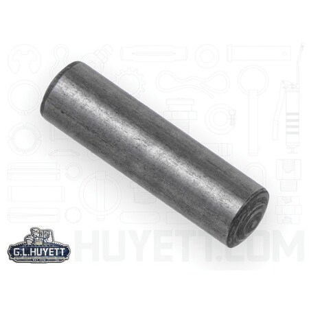 Huyett Dowel Pin, Carbon Steel, 3 mm Dia x 10 mm Length DOWM-030-010