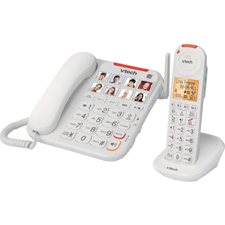 Vtech Careline Amplified Corded/Cordless Phone SN5147