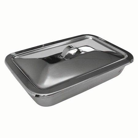 Jorgensen Laboratories Instrument Tray with Strap Handle, 10"x6 1/2"x 2" J0393A