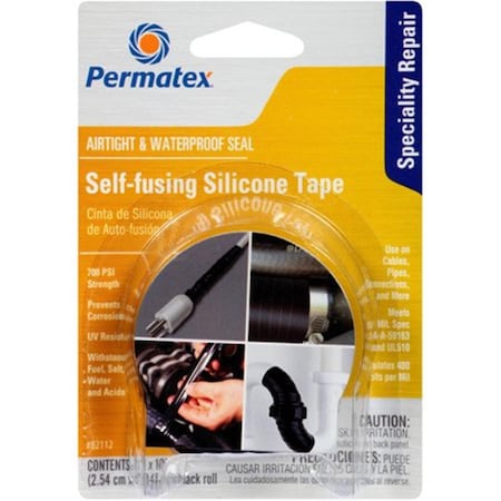 Permtx-Lockt 1 in. x 10 ft. Self Fusing Silicone Tape P13-82112