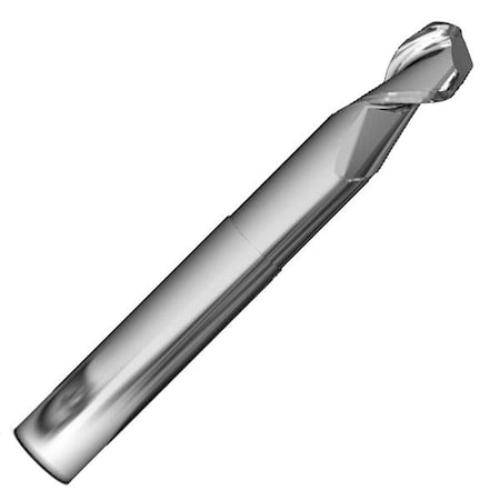 Zoro Select Corner Radius End Mill, 0.125 in 313766