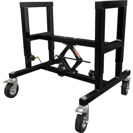 Encore Packaging Adjustable Support Table for Motorized Ring Wrapper - 25" EP-6700-25-ST