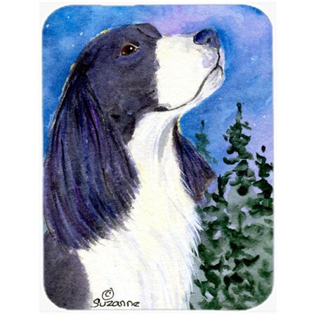 Carolines Treasures English Springer Spaniel Glass Cutting Board- Large SS8985LCB