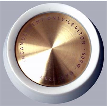 Gorgeousglow Ivory Residential Grade Trimatron Knob GO334616