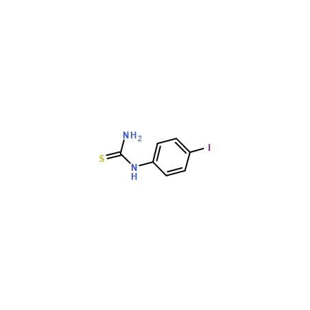 Ak Scientific 1-(4-Iodophenyl)-2-thiourea (1g), CAS 18879-80-6 6349AD-1g