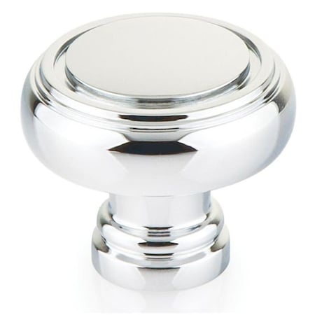 Patioplus 1.25 in. Norwich Cabinet Knob, Bright Chrome PA1647295