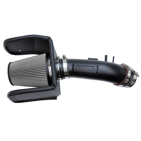 Hps Performance Air Intake Kit with Heat Shield, Black, 827-635WB