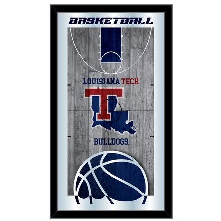 Holland Bar Stool Co Louisiana Tech 15" x 26" Basketball Mirror MBsktLaTech