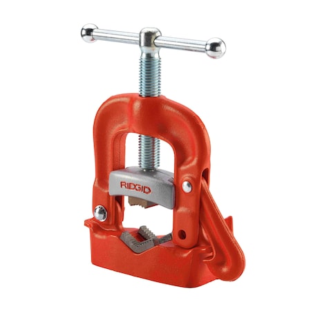 Ridgid Bench Yoke Vise, 1/8-3 In. Cap, 12-1/2 H 40090