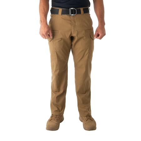 First Tactical Men V2 Tactical Pants, 48 in, Coyote Brown, 35% Cotton, 65% Polyester 114011