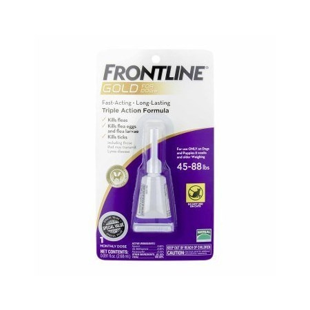 Frontline Gold for Dogs 45-88 lbs 733673