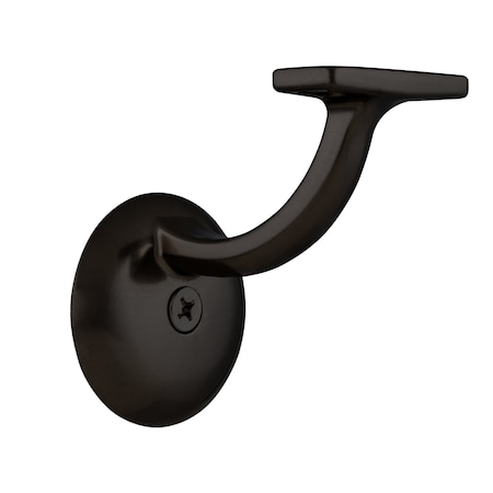 Geo 2-3/16" x 3-1/4" Jumbo Heavy Duty Handrail Bracket Matte Black Finish GBH-HBJ3-MB