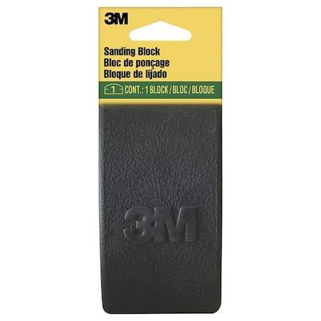 3M 2-3/4" x 5" 9292NA-6-CC Rubber Sanding Block 144400235