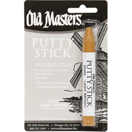 Old Masters 32403 Light Brown Putty Stick 86348324039