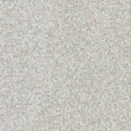 Msi Briar Rosa Pennyround Sample Matte Glass Mosaic Tile ZOR-MD-0623-SAM