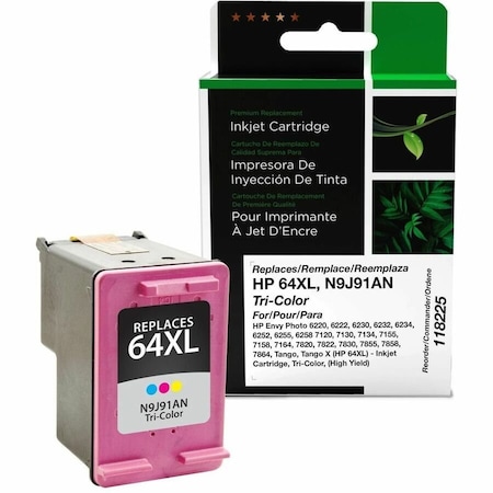 Clover Imaging Group Imaging Remanufactured High Yield Tri-Color Ink Cartridge 118225