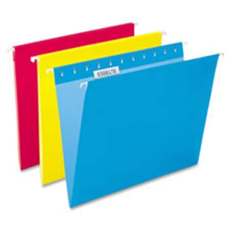 Pendaflex Essentials Colored Hanging File Folders, Violet PFX81611
