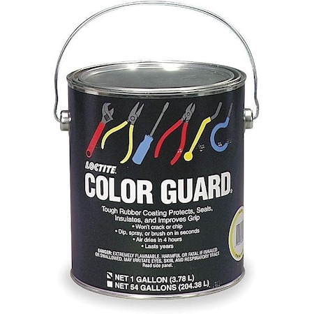 Loctite Rubber Coating, GAL RED COLOR GUARD LOC34986